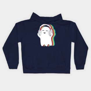 Music ghost Kids Hoodie